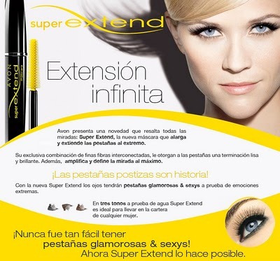 Imagen 3 de 4 de Máscara Para Pestañas Rimel Super Extend De Avon