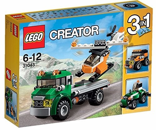 Lego Creator 3 En 1 31043 Transporte De Helicoptero Educando