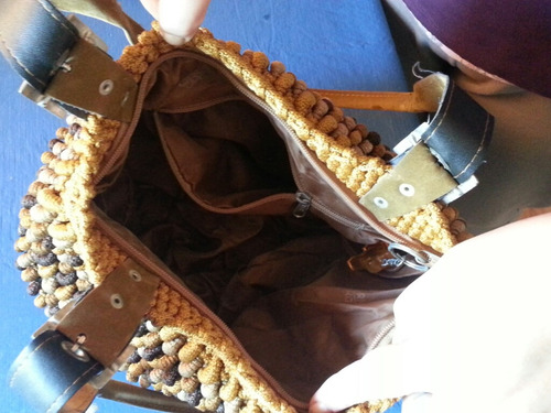 Cartera Macrame Importada
