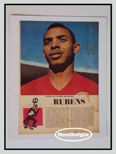 Idolos Do Futebol Brasileiro - Rubens - F(151)