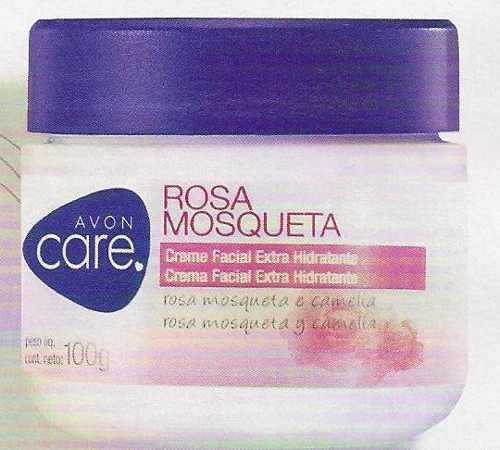 Crema Facial Humectante Rosa Mosqueta  Avon Care De 100mg