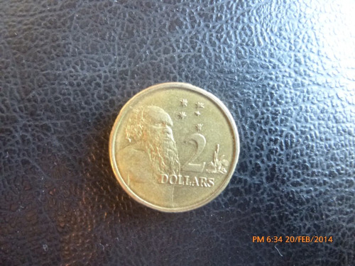 Moneda Australia 2 Dolares  1992 Nativos (x783.