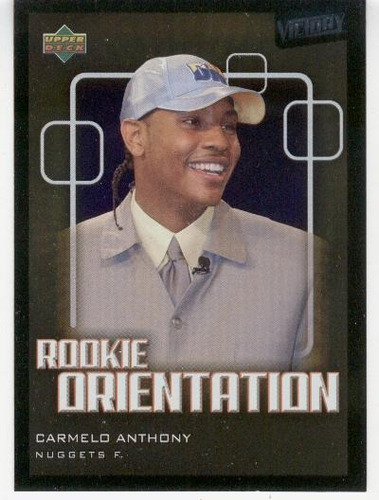 2003-04 Upper Deck Victory Carmelo Anthony Rookie Nuggets