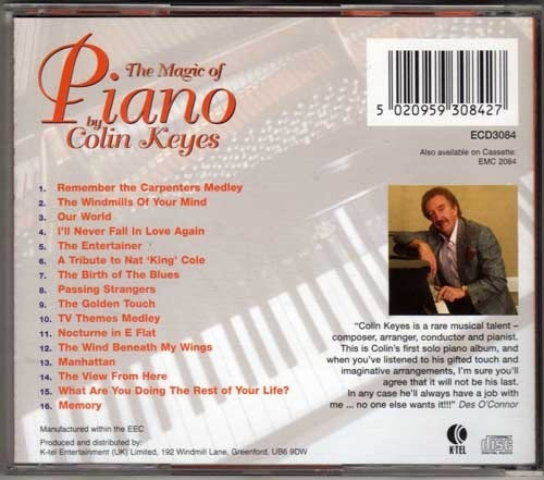 The Magic Of Piano By Colin Keyes