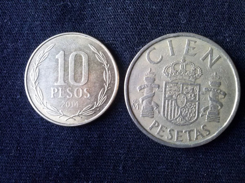 Moneda España 100 Pesetas 1983 Bronce (c9)