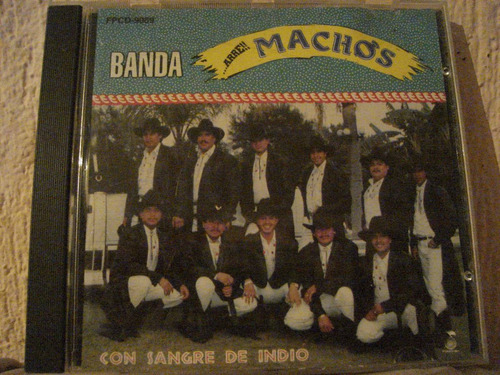 Banda Machos Cd Con Sangre De Indio  Usa  92