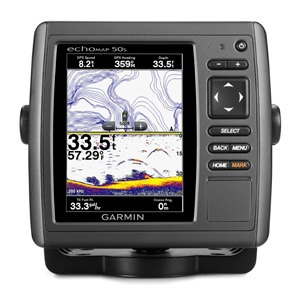 Gps Nautico Sonar Combo Garmin 50s Com Carta Nautica Pesca