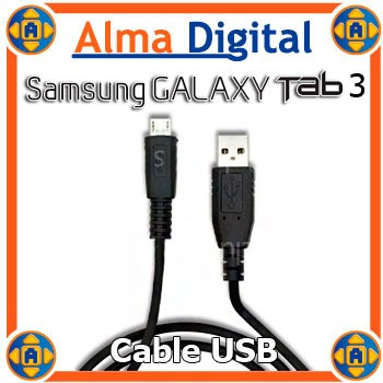 Cable Usb Cargador Sincronizador Samsung Galaxy Tab3 7 8 10