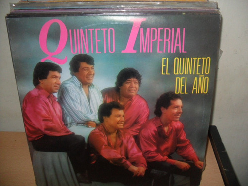 Quinteto Imperial El Quinteto Del Año Lp Vinilo Cumbia 1989