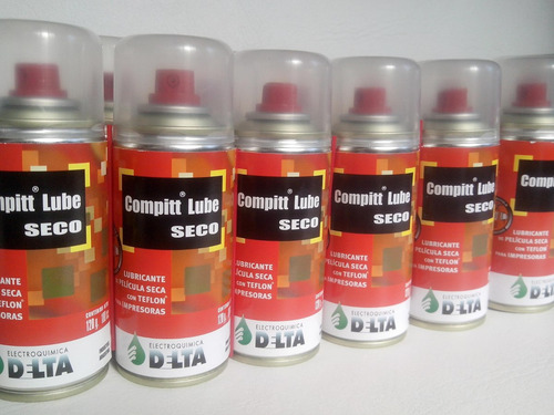 Compitt Lube Seco 120g Delta Para Impresoras