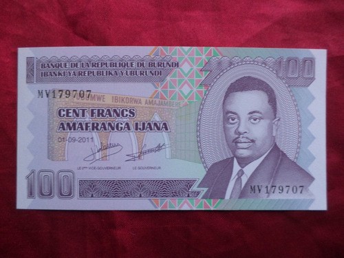 Burundi 100 Francos 2011