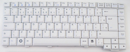 Teclas Teclado LG Notebook R400 R405 R40 Branco Abnt2 Avulsa