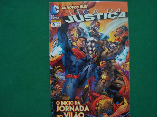 Cx Aah 38 -##-hq Marvel Dc Os Novos 52  Liga Da Justiça 09