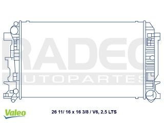 Radiador Volkswagen Crafter 2010 V6 2.5 Lts C/aire Std