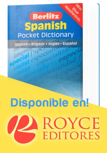 Spanish Pocket Dictionary: Spanish-english / Inglés-español