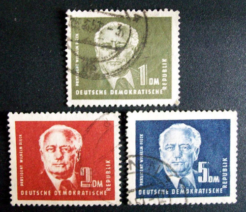 Alemania, Ddr - Serie Mi 253-55 Pres W Pieck (1) Usada L2893