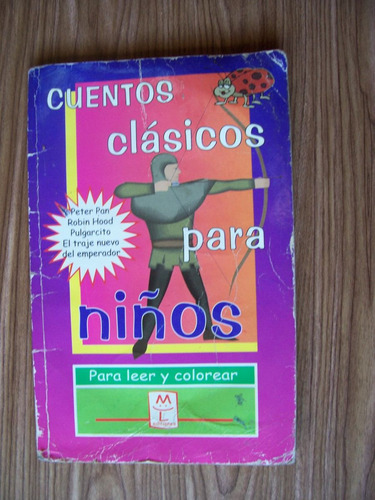 Cuentos Clásicos Para Niños-leer Y Colorear-emu-op4