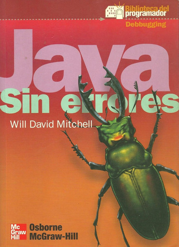 Libro Java Sin Errores, Editorial Mcgraw-hill