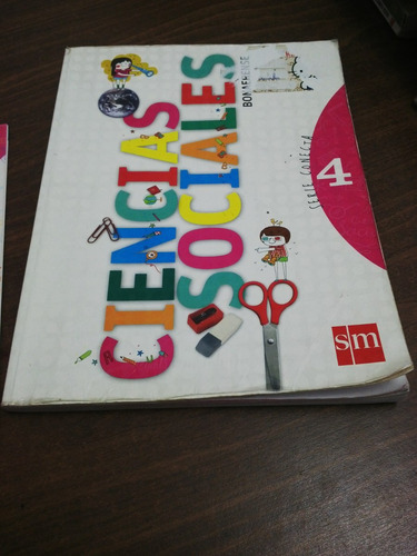 Libro Ciencias Sociales 4 Bonaerense Serie Conecta + Fichas