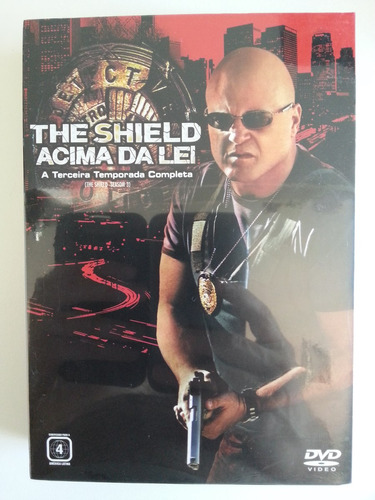 Dvd The Shield Acima Da Lei - 3ª Temporada Completa - Lacrad
