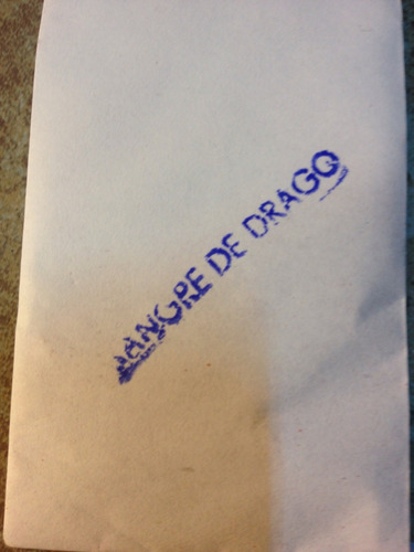 Sándalo,estoraque,sangre De Drago,o Azufre(retira En Centro)