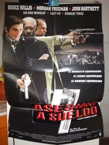 Comprar Poster Asesino A Sueldo Bruce Willis Morgan Freeman Josh