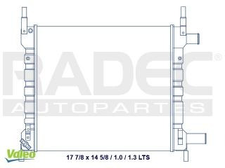 Radiador Ford Ka 2003-2004-2005 L4 1.3/1.4l S/aire Estandar