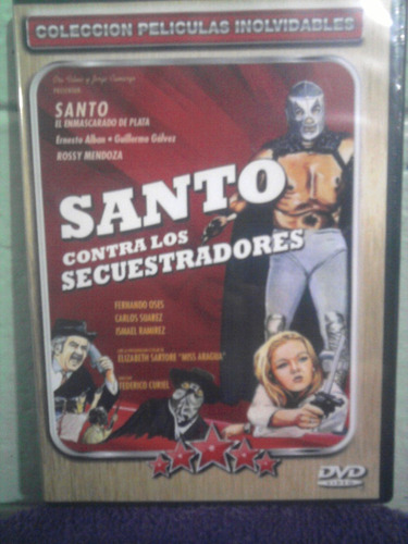 Dvd Santo Vs Los Secuestradores 2a. Edición Lucha Libre