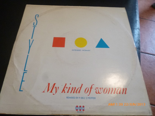 Vinilo Lp Style - My Kind Of Woman (u433