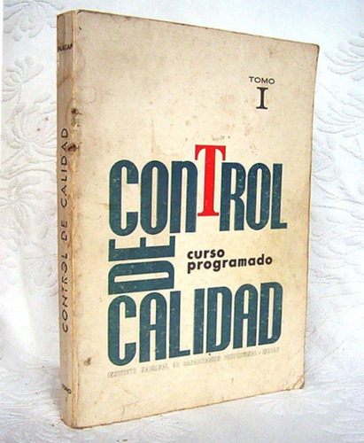 Control De Calidad Tomo 1 Curso Programado