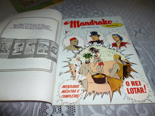 Rge - Mandrake Nº 01 De Lee Falk - Òtimo/banca