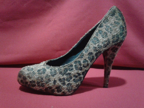 Exclusivos Zapatos Animal Print Con Textura Gotta 36