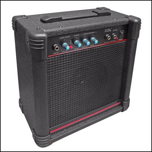 Amplificador De Guitarra Eléctrica Soundking15w.