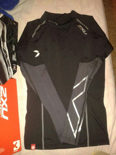 Imagen 2 de 3 de 2xu Elite De Compresion Manga Larga Dama