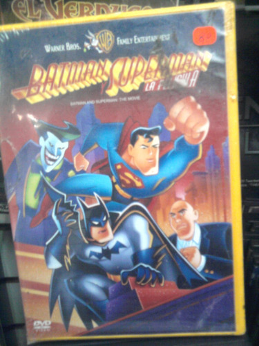 Dvd Batman Y Superman La Película Dc Comics