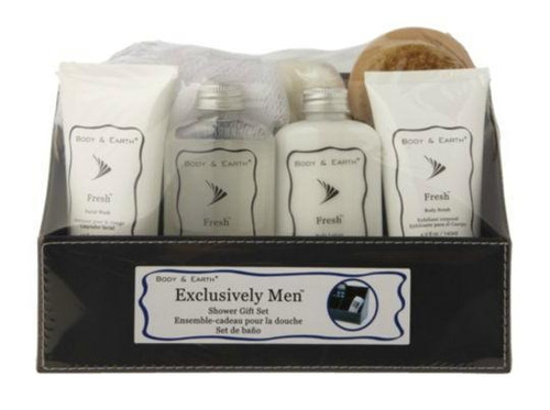 Set De Regalo Para Hombre -kit De Baño Completo -8 Productos