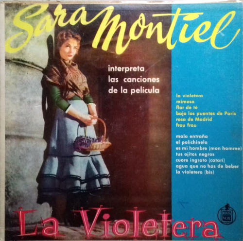 Sara Montiel La Violetera Vinilo Argentino Lp Pvl