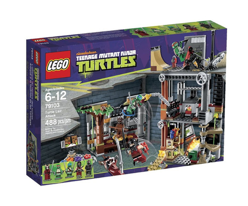 Lego Tortugas Ninja - Ataque A La Guarida