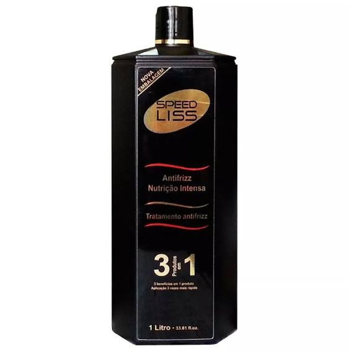 Escova Progressiva Speed Liss 3 Em 1 (nova Embalagem) 1 L