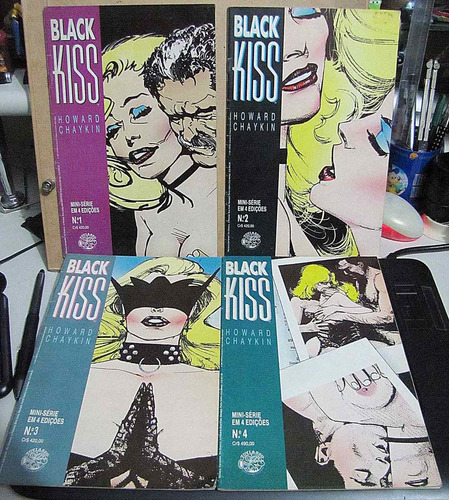 Black Kiss Minissérie Março De 1991- Howard Chaykin
