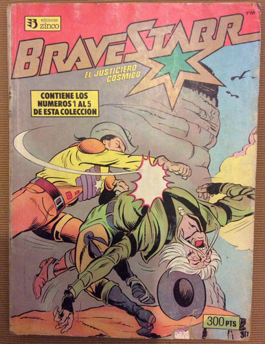 Brave Starr - Ediciones Zinco - Nros. 1 A 5