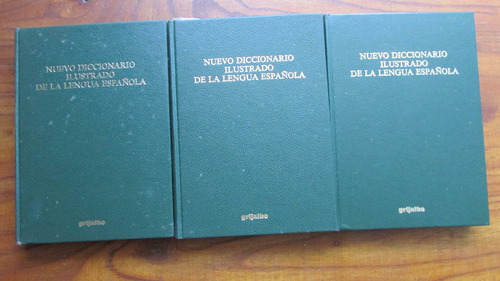 Diccionario Enciclopédico Ilustrado Grijalbo. 3 Tomos