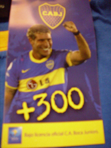 Remera Martin Palermo Boca Juniors Optimista Gol 300 Talle L