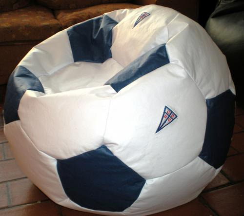 Pouf Pelota Pera Diferentes Equipos Navidad