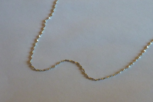 Cadena Angel Triple Plata 925 Enchapada En Platino