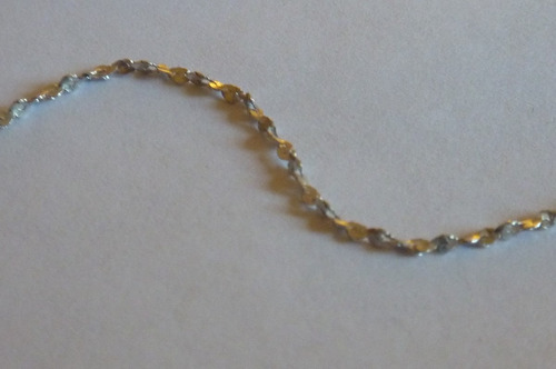 Cadena Angel Triple Plata 925 Enchapada En Platino