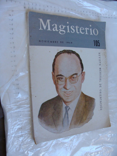 Libro Revista Magisterio Año 1969 , 96 Paginas