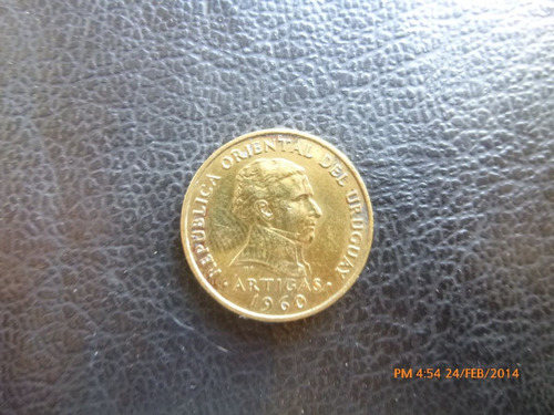 Moneda Uruguay  5 Centesimos 1960 (x1161