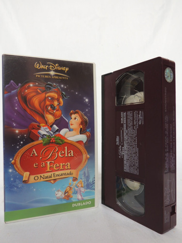 Filme Vhs - Dublado - Disney - A Bela E A Fera