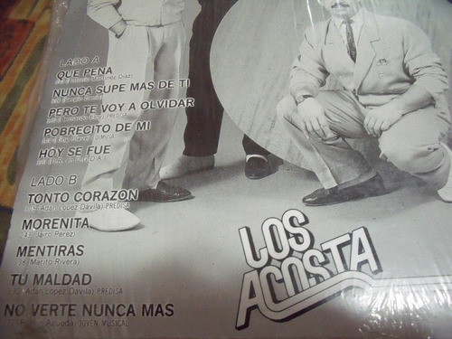 Lp Los Acosta... Tonto Corazon (Usado)